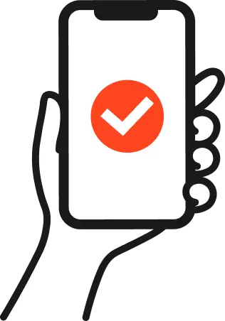 スマホひとつで、サクッと完結